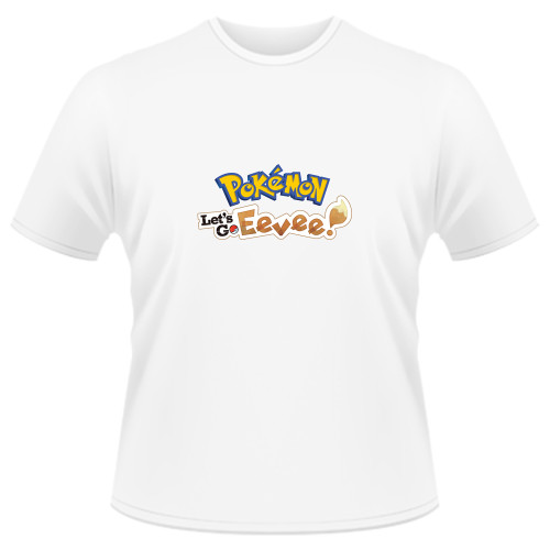 Tricou Pokemon Let's Go Eevee - LOGO
