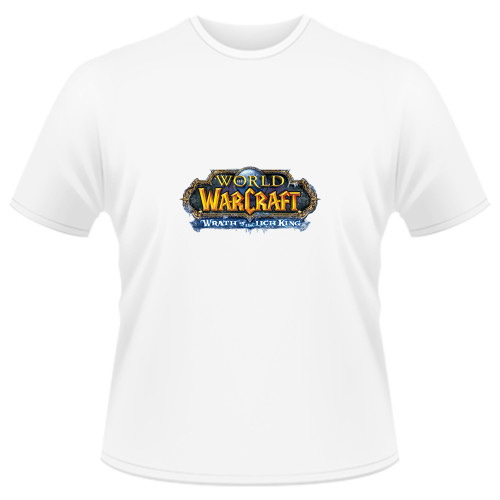 Tricou World of Warcraft Wrath of the Lich King - LOGO